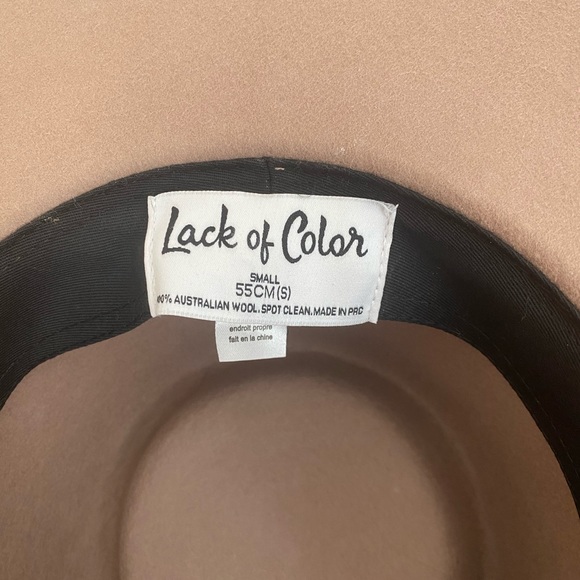 Lack of color Zulu rancher hat - Picture 5 of 5